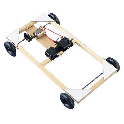 Motorised Vehicle Pulley Chassis Kit Silver Each