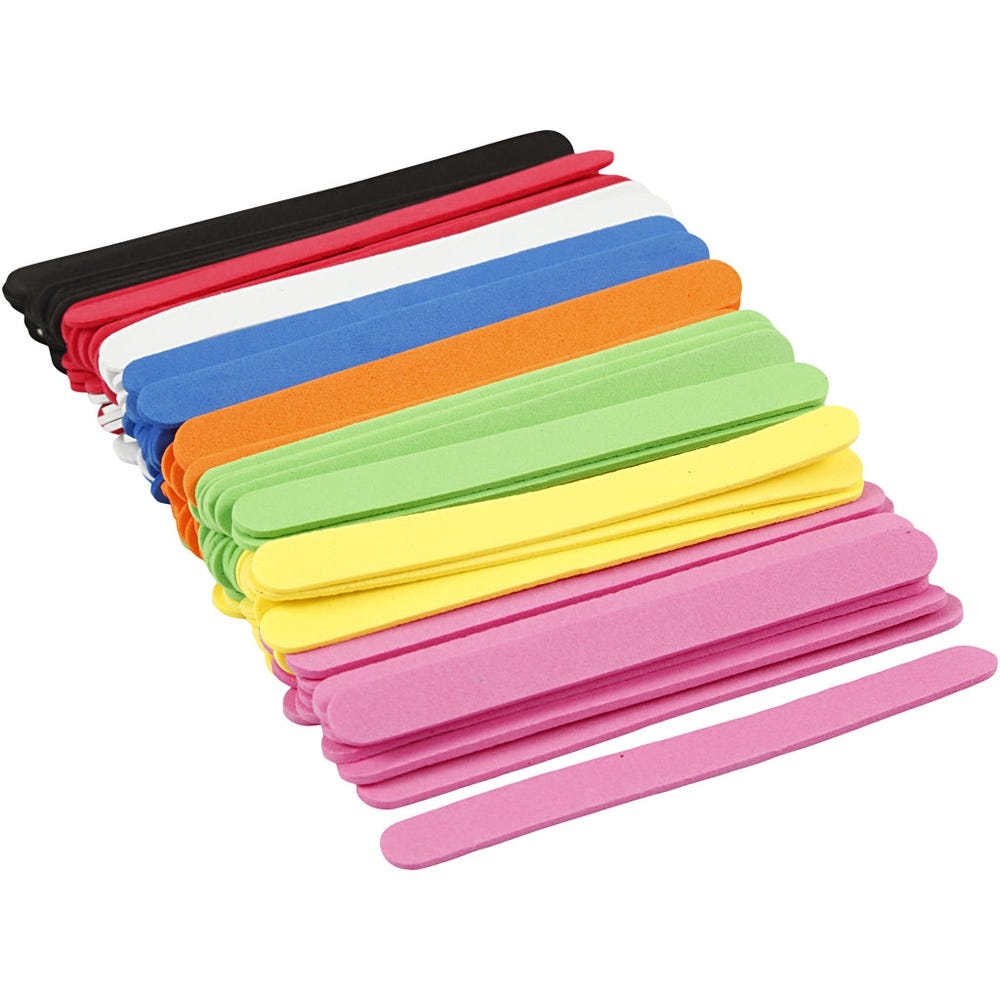 EVA Foam Ice Lolly Sticks, Pack 120