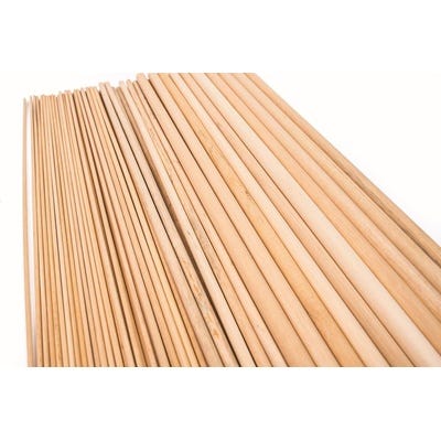 Ramin Dowel 6mm Natural Pack 20