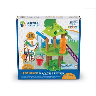 STEM Tree House Building Set Pack of 52