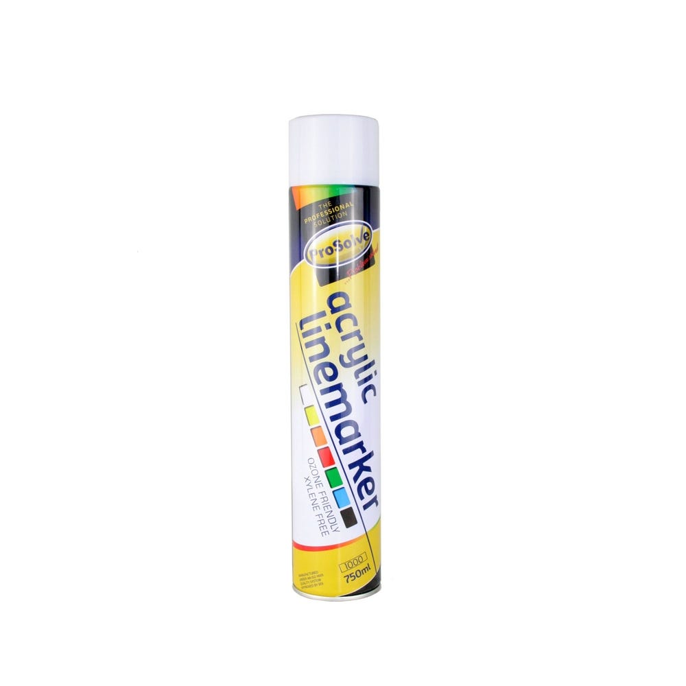 Prosolve White Line Marker Paint 750ml