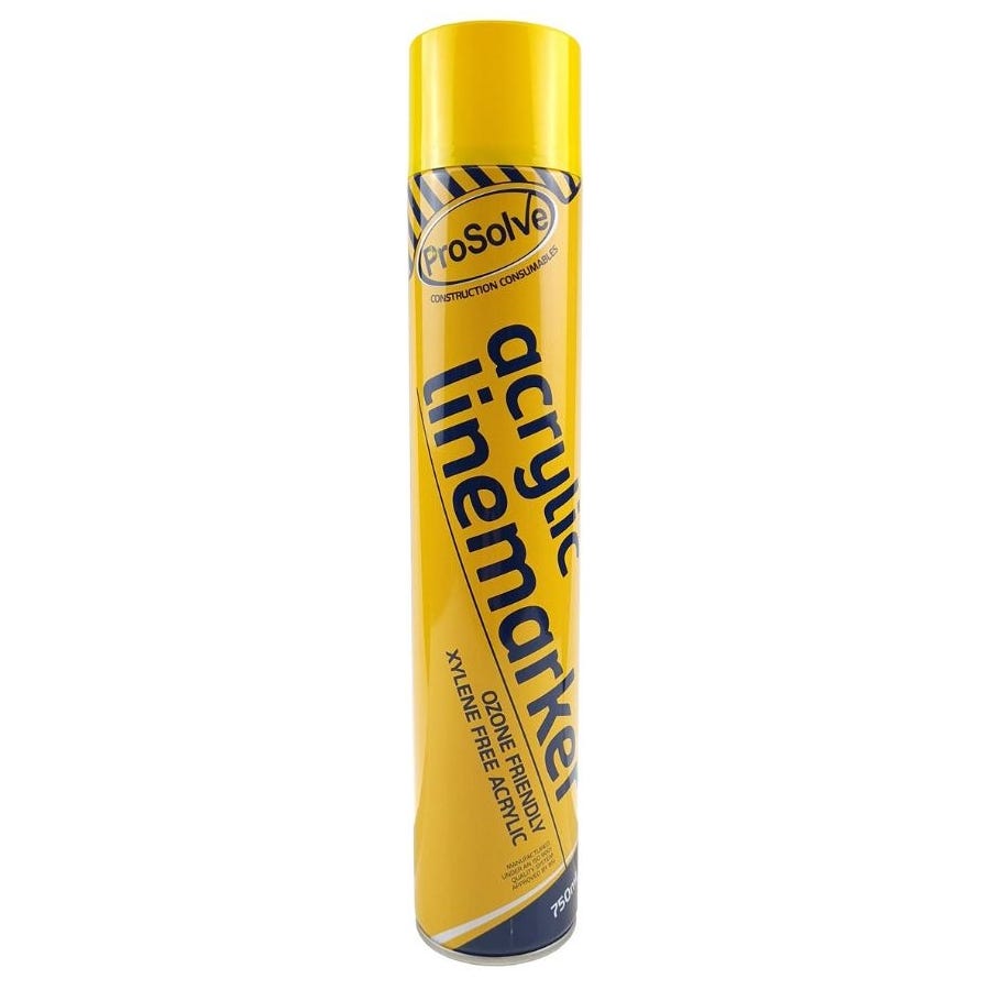 Prosolve Yellow Line Marker Paint 750ml