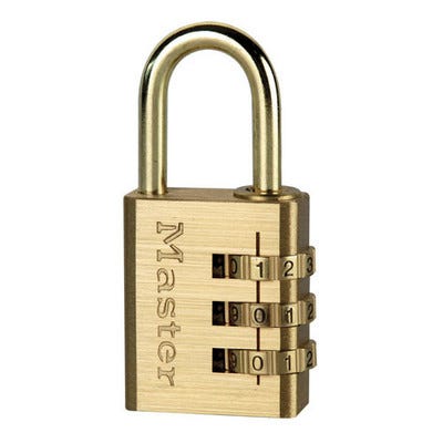 Combination Brass Padlock 30mm