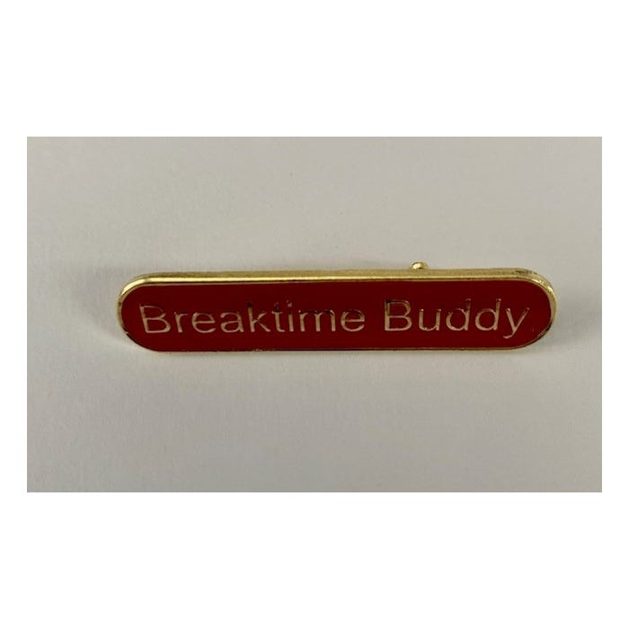 Breaktime Buddy Enamelled Bars Red Pack of 10