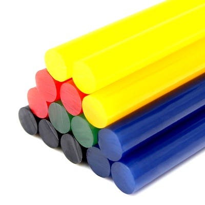 14x Mixed Colour Glue Sticks