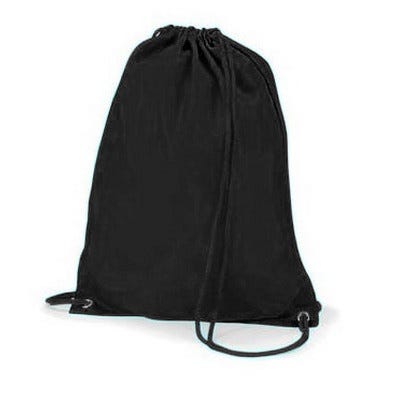 Gymsac Black Plain Each