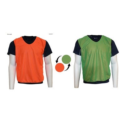 Reversible Mesh Training Bib, Green/Orange, Infants