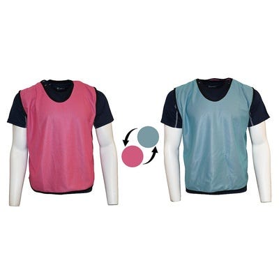 Reversible Mesh Training Bib, Pink/Sky - Infants