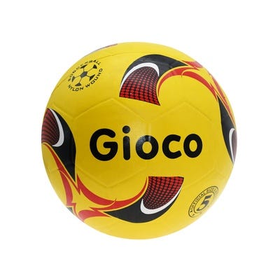 Gioco Moulded Football, Yellow, Size 5