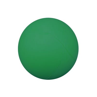 20cm Coated Foam Ball Green