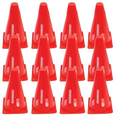 Mastersport Flexi-Cone, Set of 12, Red