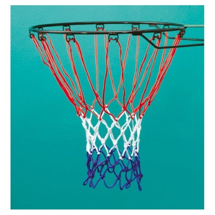 Red, white and blue nylon net