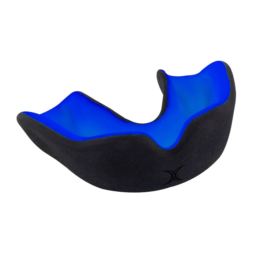 XBrace Dual Density Mouthguard black & blue
