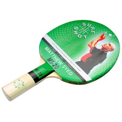 Matthew Syed 20 Table Tennis Bat