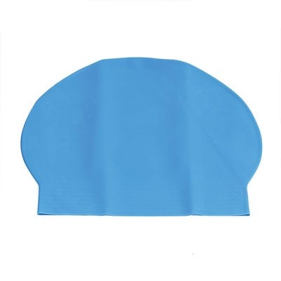 Deluxe Latex Swimming Cap  28g, Royal Blue