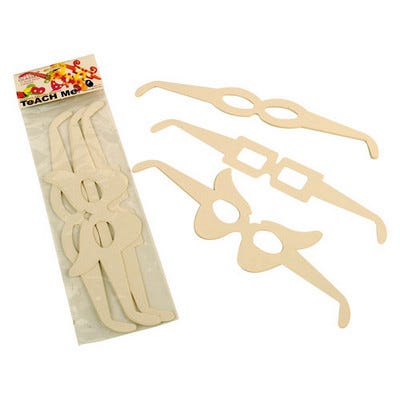 Dress Up Glasses Pack White Pack 16