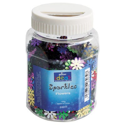 Flowers Shaker Jar Assorted Each