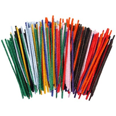 Cotton pipe cleaners 150mm 250pk