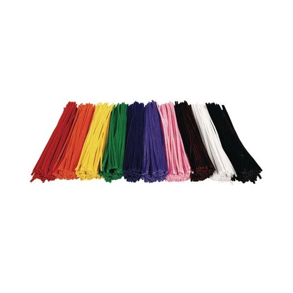Coloured Pipe Cleaners Pack of 100