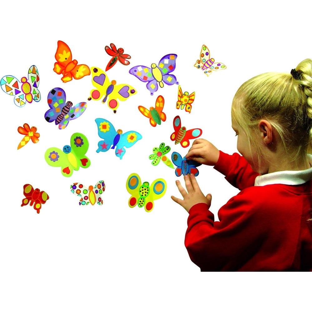 Mini Paper Butterflies Pack of 1000