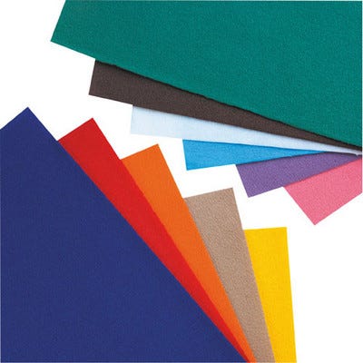 Felt Squares Pack Assorted Pack 10