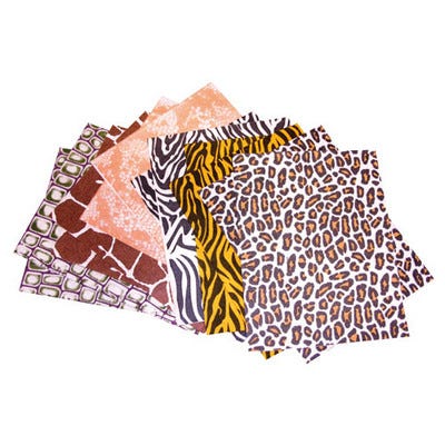 Safari Felt Assorted Pack 12