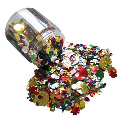 Assorted Sequins 100g