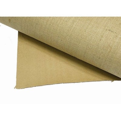 Paperbacked Natural Hessian 5m Roll