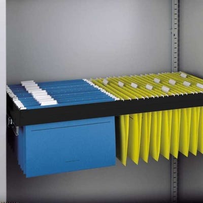 Rollout Suspension Frame for Metal Tambour Unit Black