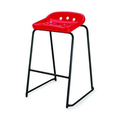 Pepperpot Stools Silver Black