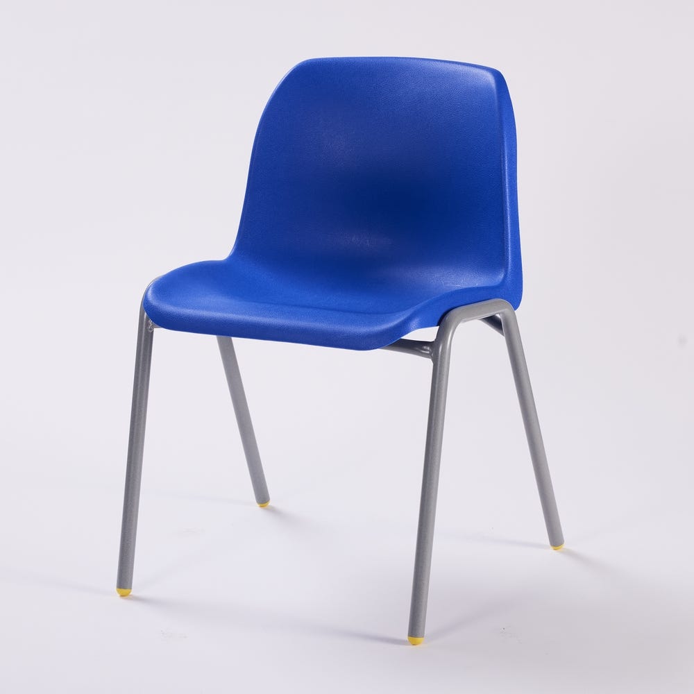 Affinity Chair Grey Frame SH430mm Blue