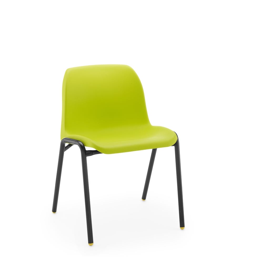 Affinity Chair Black Frame H310mm Lime