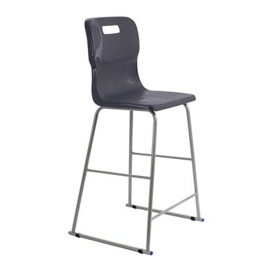 Titan High Chair H685mm Charcoal