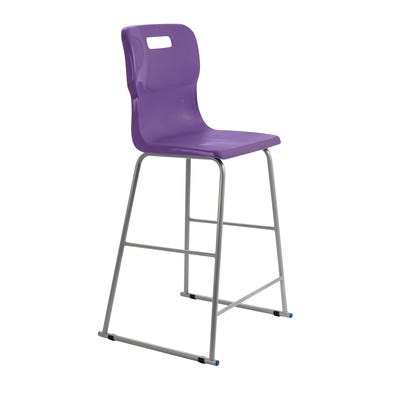 Titan High Chair H685mm Purple