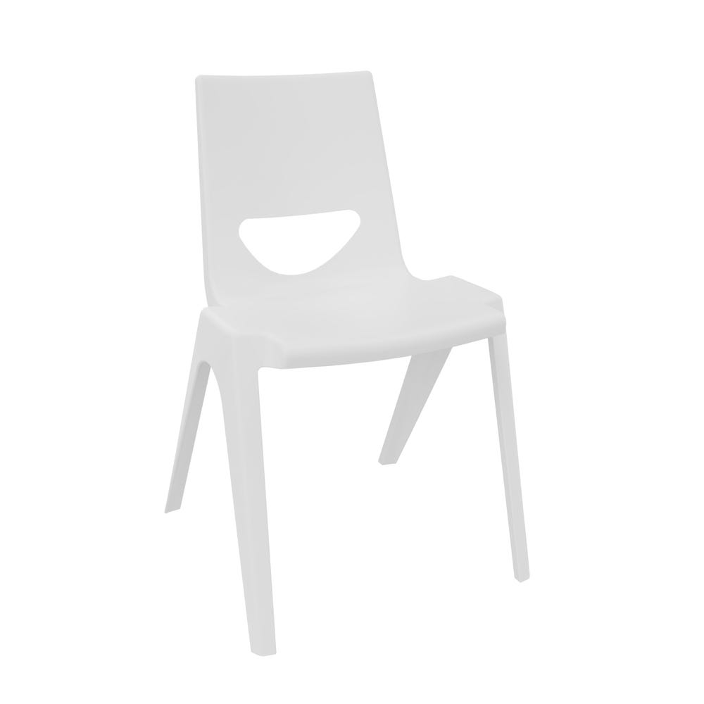 EN One Chair SH430mm Pure White