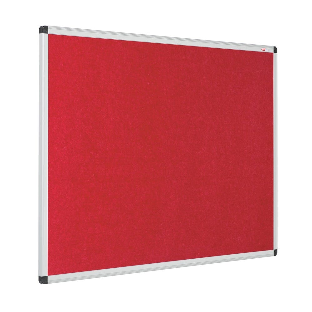Eco Aluminium Framed Board 1200x1500mm Red