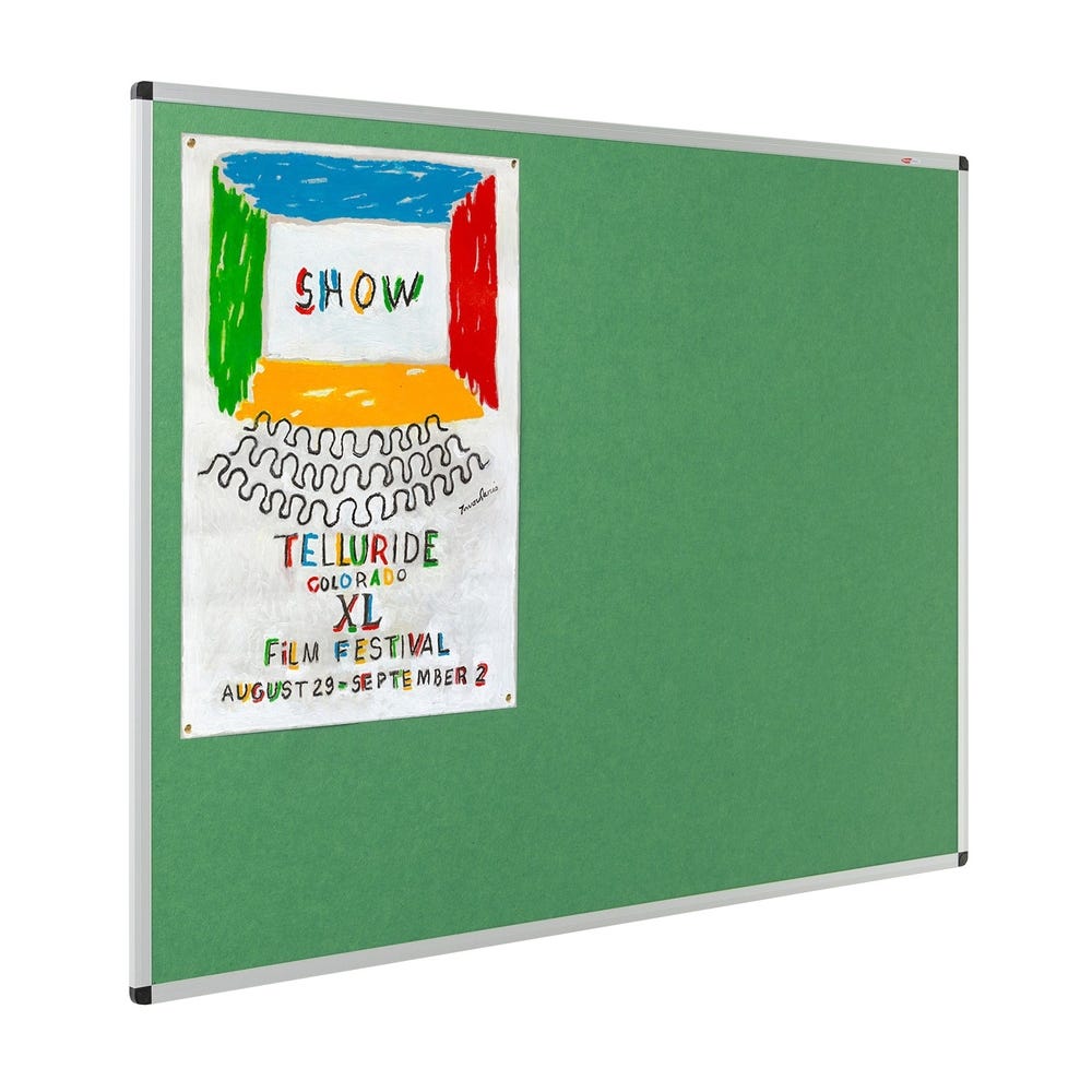 Eco Aluminium Framed Board 1200x1200mm Green