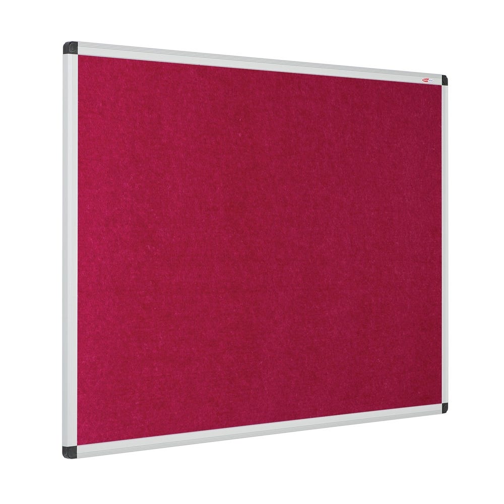 Eco Aluminium Framed Board 1200x1200mm Raspberry