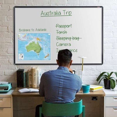 Shield Framed Magnetic Whiteboard