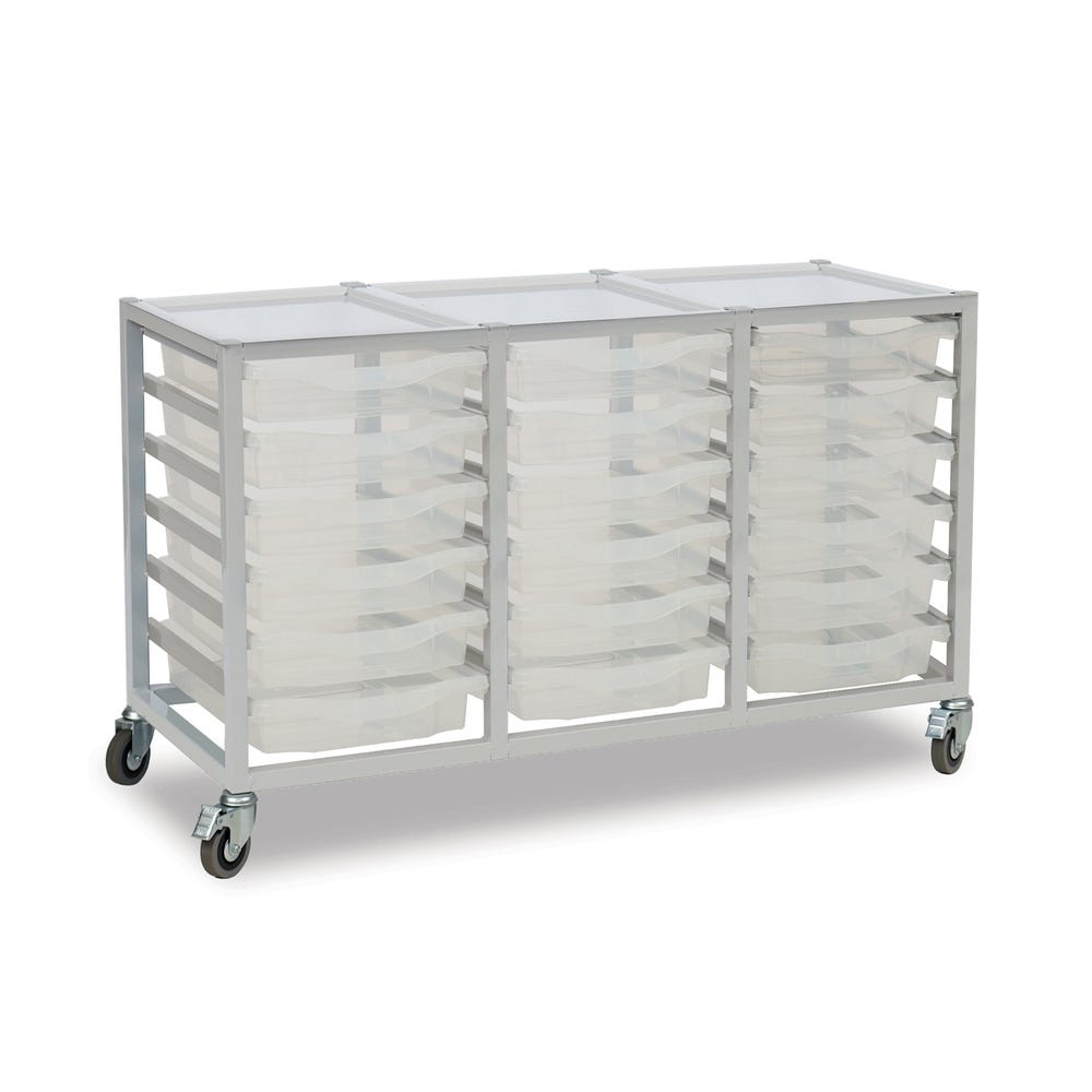 18 Shallow Tray Science Trolley