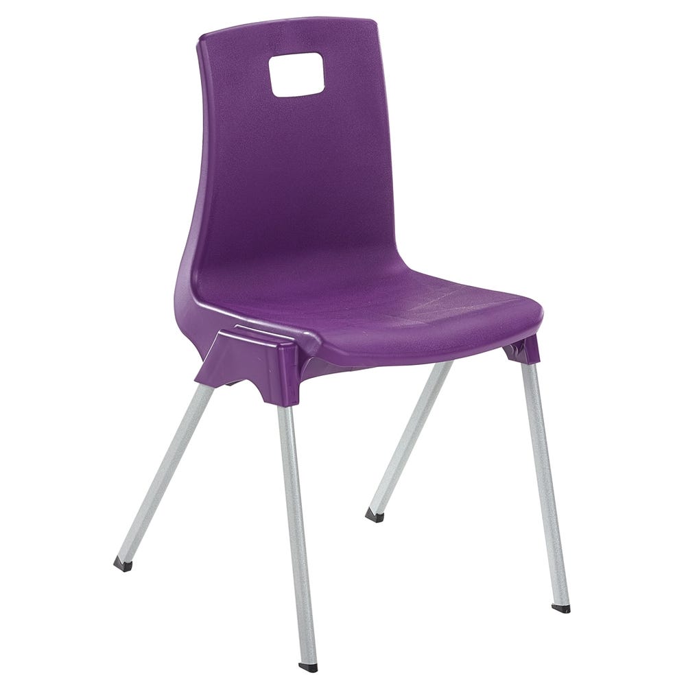 ST Classroom Chair 380mm Purple
