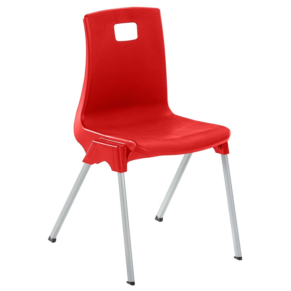 ST Classroom Chair 380mm Red