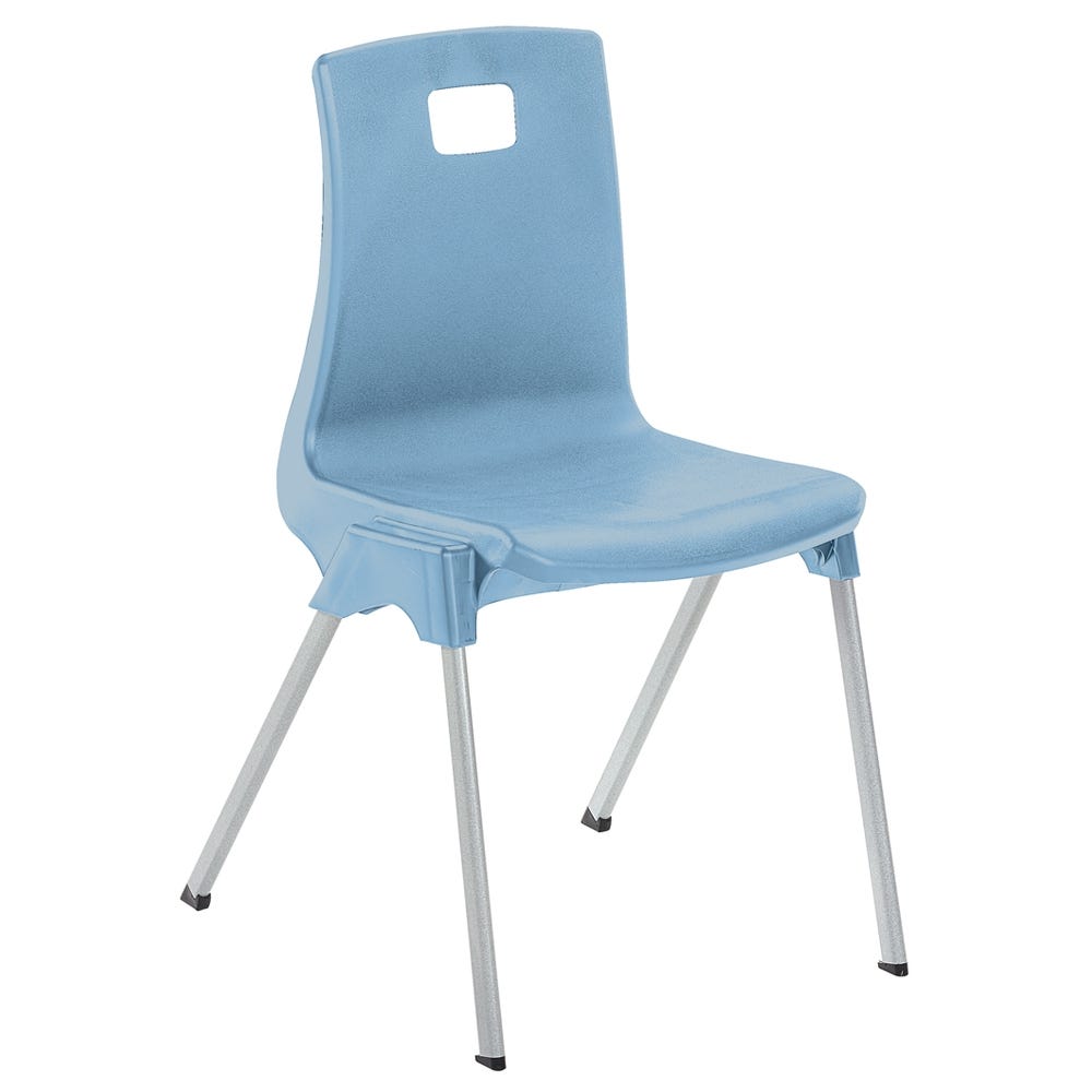 ST Classroom Chair 380mm Soft Blue