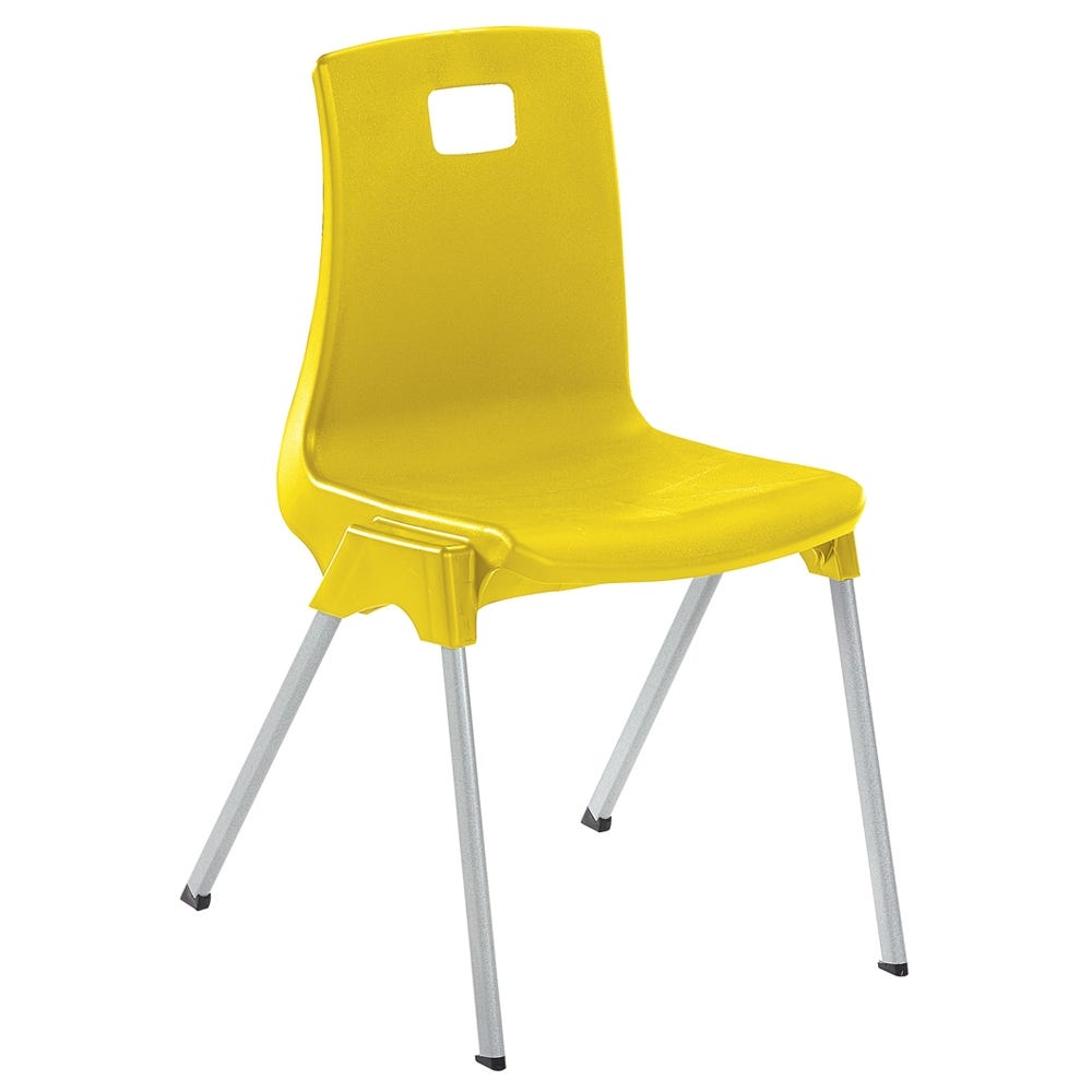 ST Classroom Chair 380mm Yellow