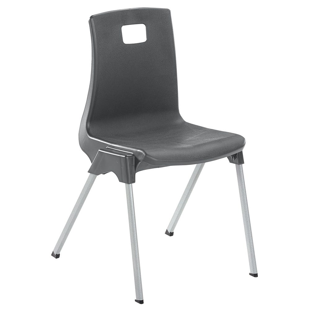 ST Classroom Chair 430mm Charcoal