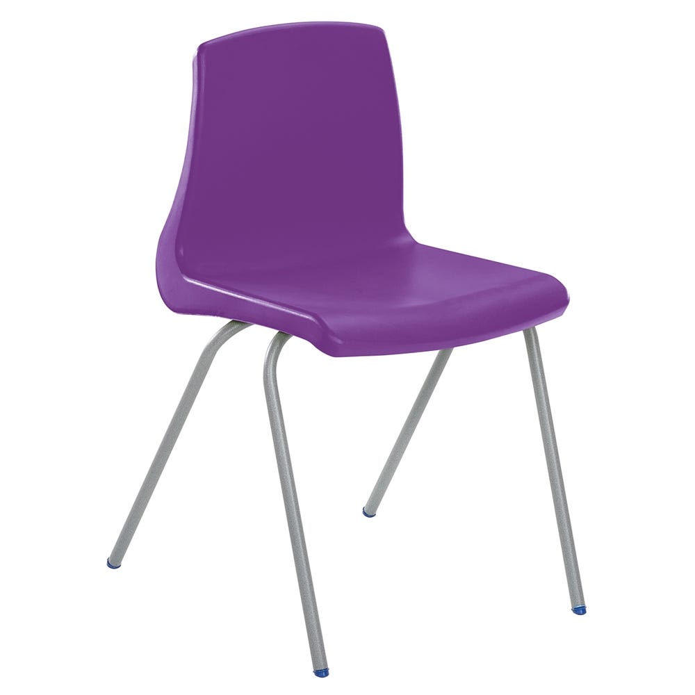 NP Classroom Chair 350mm Purple