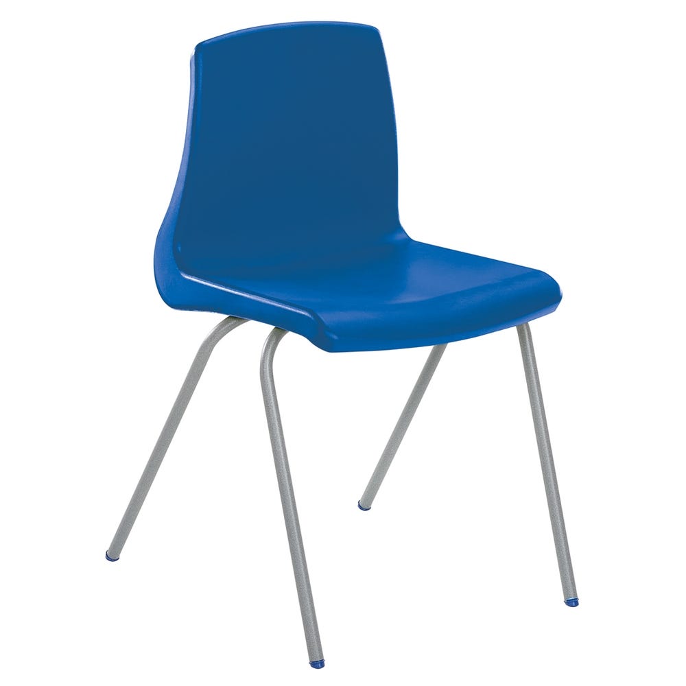 NP Classroom Chair 460mm Blue