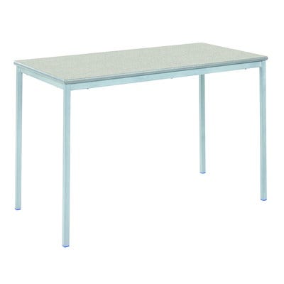 Fully Welded Rectangular Table 120x60x64cm Ailsa Top LGrey Edge
