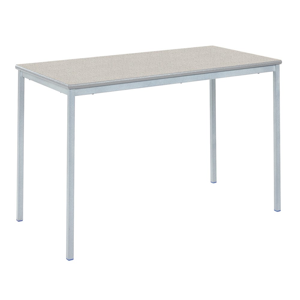 Fully Welded Rectangular Table 110x55x64cm Ailsa Top Grey Edge