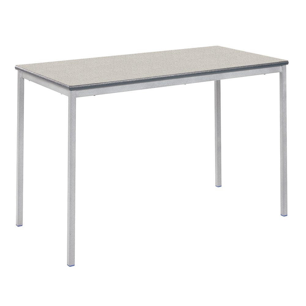 FWelded Rectangular Table 120x60x64cm Ailsa Top Char Edge